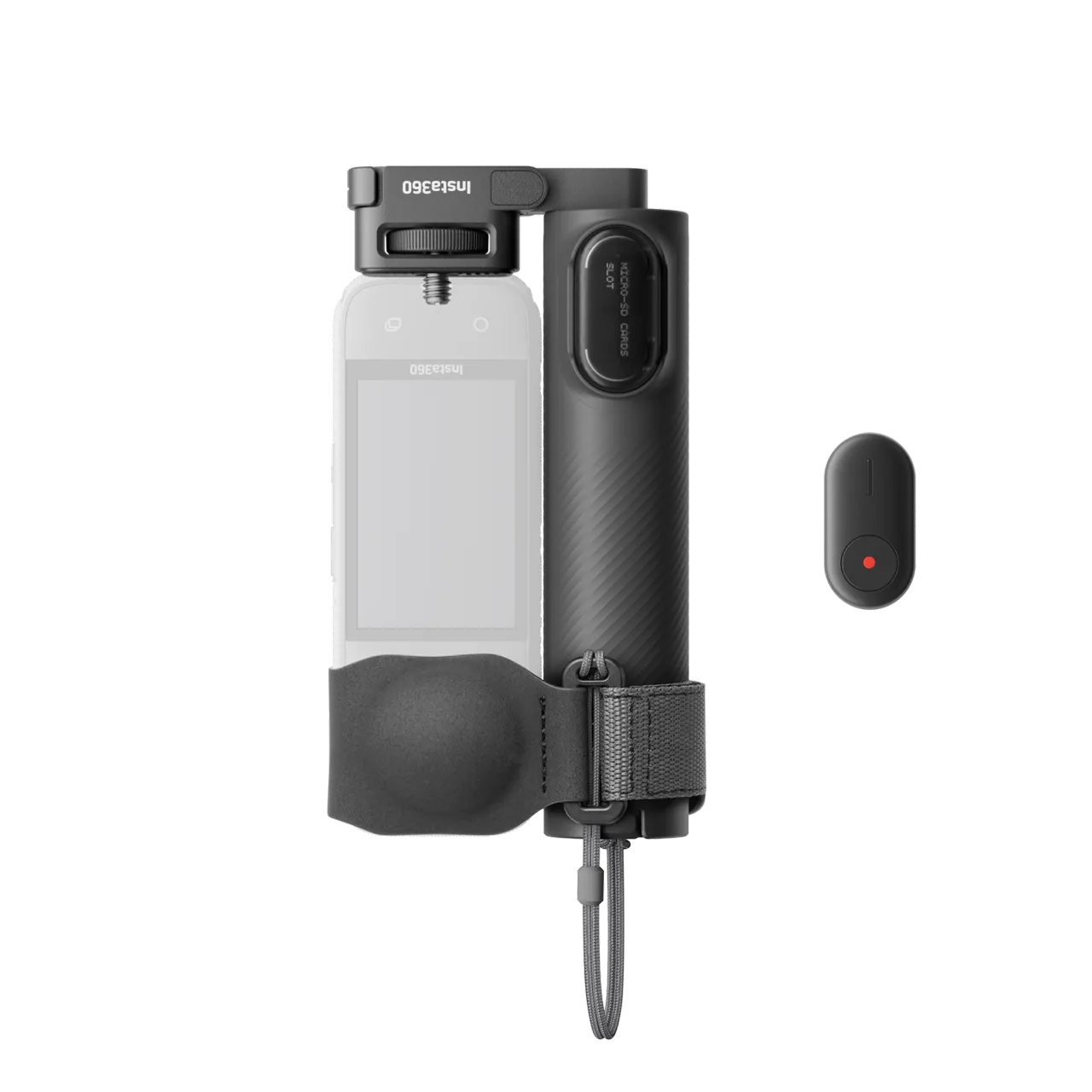 Insta360 X4/X5 Foldable 2-in-1 Selfie Stick Remote Kit 折疊式三腳架自拍棒遙控器套餐(1/4 