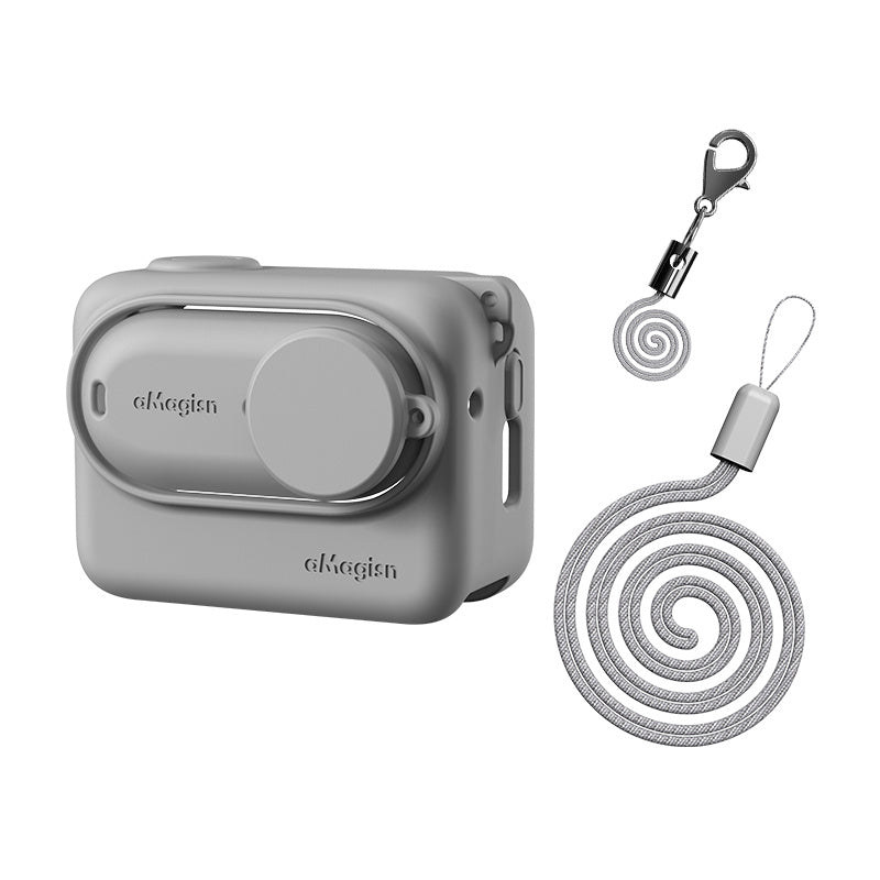 aMagisn Case for Insta360 GO 3 / GO 3S [Grey] 矽膠保護套